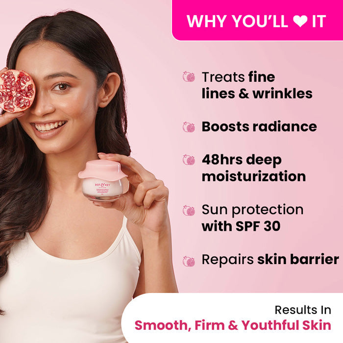 Dot & Key Pomegranate + Multi-Peptide Anti Ageing Moisturizer SPF 30 (60 ml) – photo 2