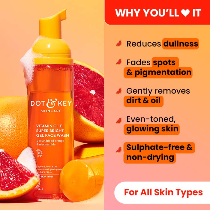 Dot & Key Vitamin C Super Bright Face Wash (80 ml) – photo 3