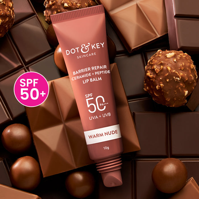 Dot & Key Ceramide + Peptide Lip Balm SPF 50+ PA+++ (10 g) – photo 1