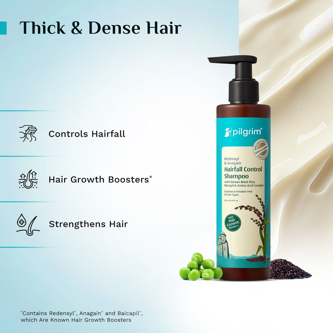 Pilgrim Redensyl Shampoo (200ml) – photo 4