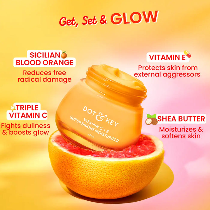 Dot & Key Vitamin C + E Super Bright Moisturizer (60 ml) – photo 3