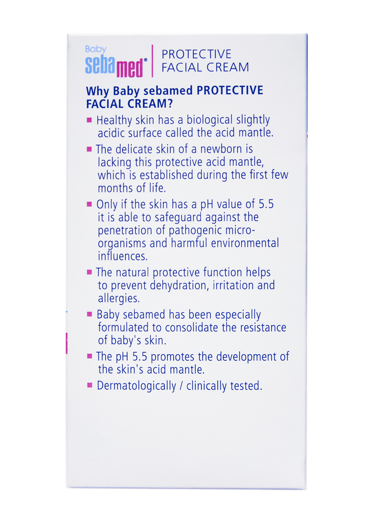 Sebamed Baby Protective Facial Cream (pH 5.5) - 50 ml – photo 6