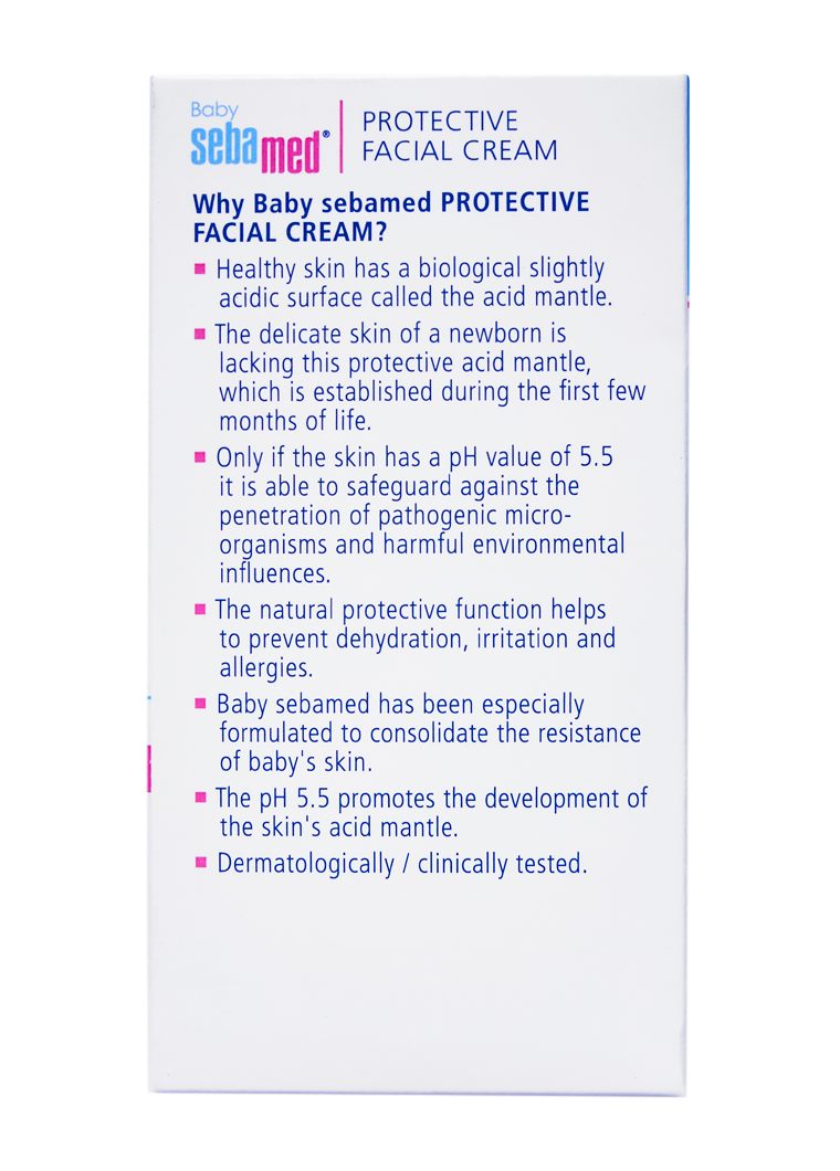 Sebamed Baby Protective Facial Cream (pH 5.5) - 100 ml – photo 6