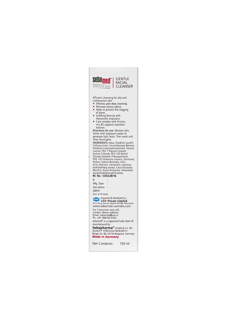 Sebamed Gentle Facial Cleanser for Oily & Combination Skin (150 ml) – photo 3