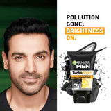 Garnier Men Turbo Bright Anti-Pollution Double Action Face Wash