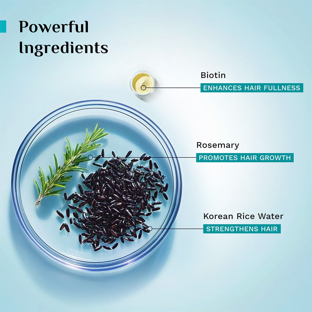 Pilgrim Korean Black Rice and Rosemary Water Spray With Biotin (Spanish Rosemary) - 100 ml – photo 4