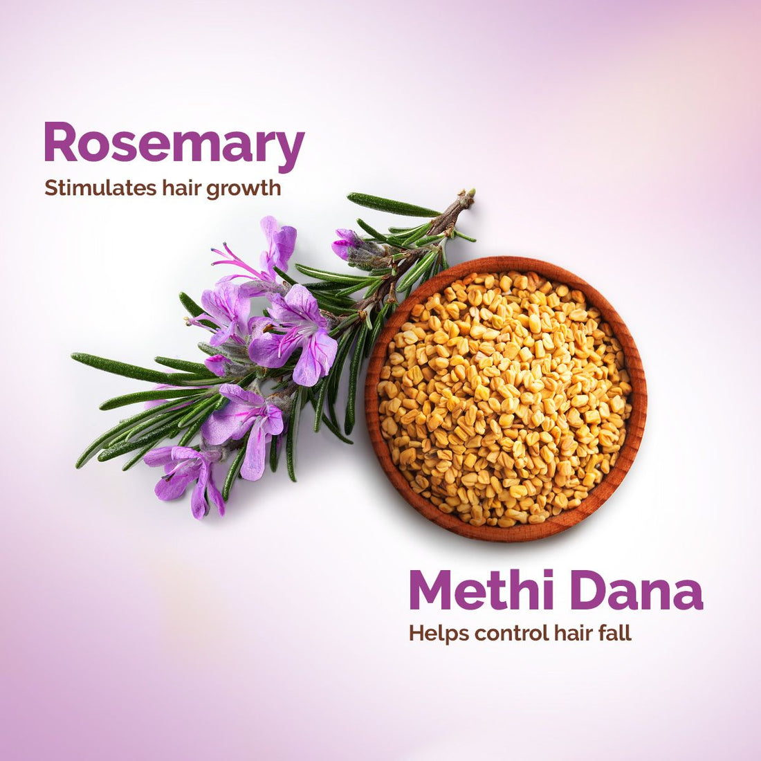 Mamaearth Rosemary Anti-Hair Fall Shampoo with Rosemary & Methi Dana (250ml) – photo 5