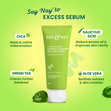 Dot & Key Cica + Salicylic Acid Face Wash for Oily, Acne-Prone Skin (100ml)