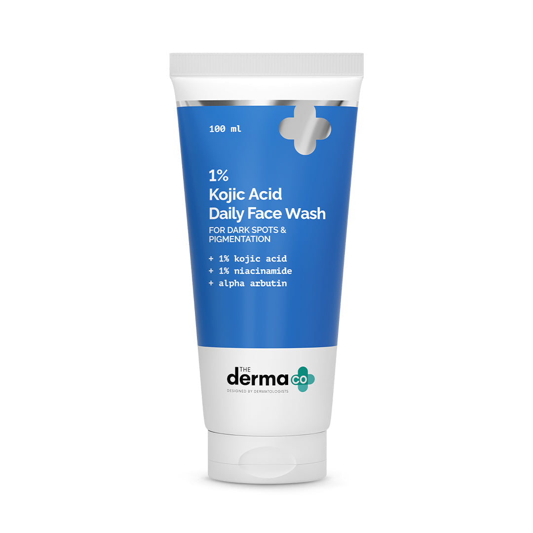 The Derma Co 1% Kojic Acid Face Wash with Niacinamide & Alpha Arbutin for Dark Spots & Pigmentation - 100ml – photo 3