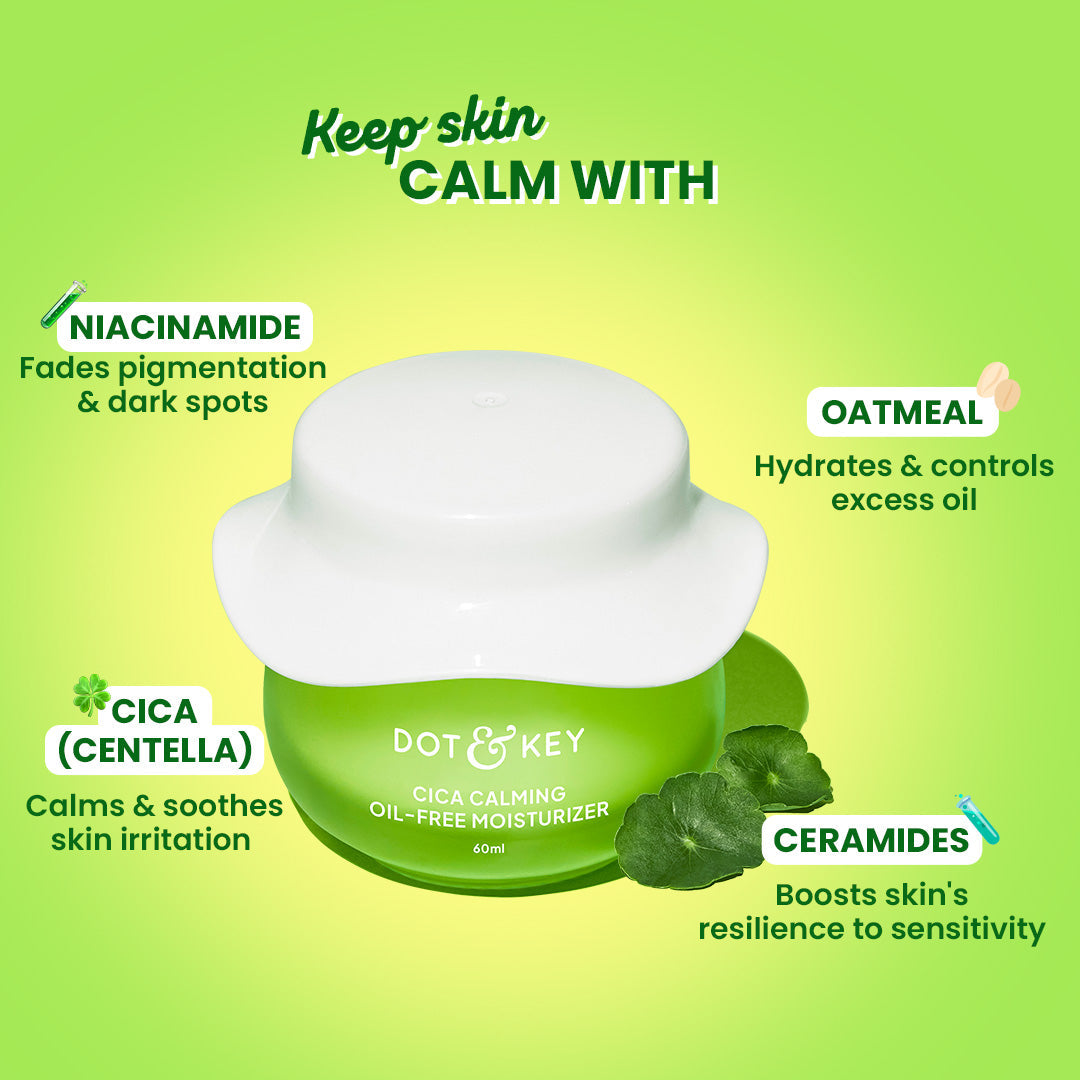 Dot & Key Cica + Niacinamide Oil-Free Moisturizer (60g) – photo 4