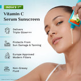 Pilgrim 5% Vitamin C Complex Brightening Serum Sunscreen SPF 50+ PA++++
