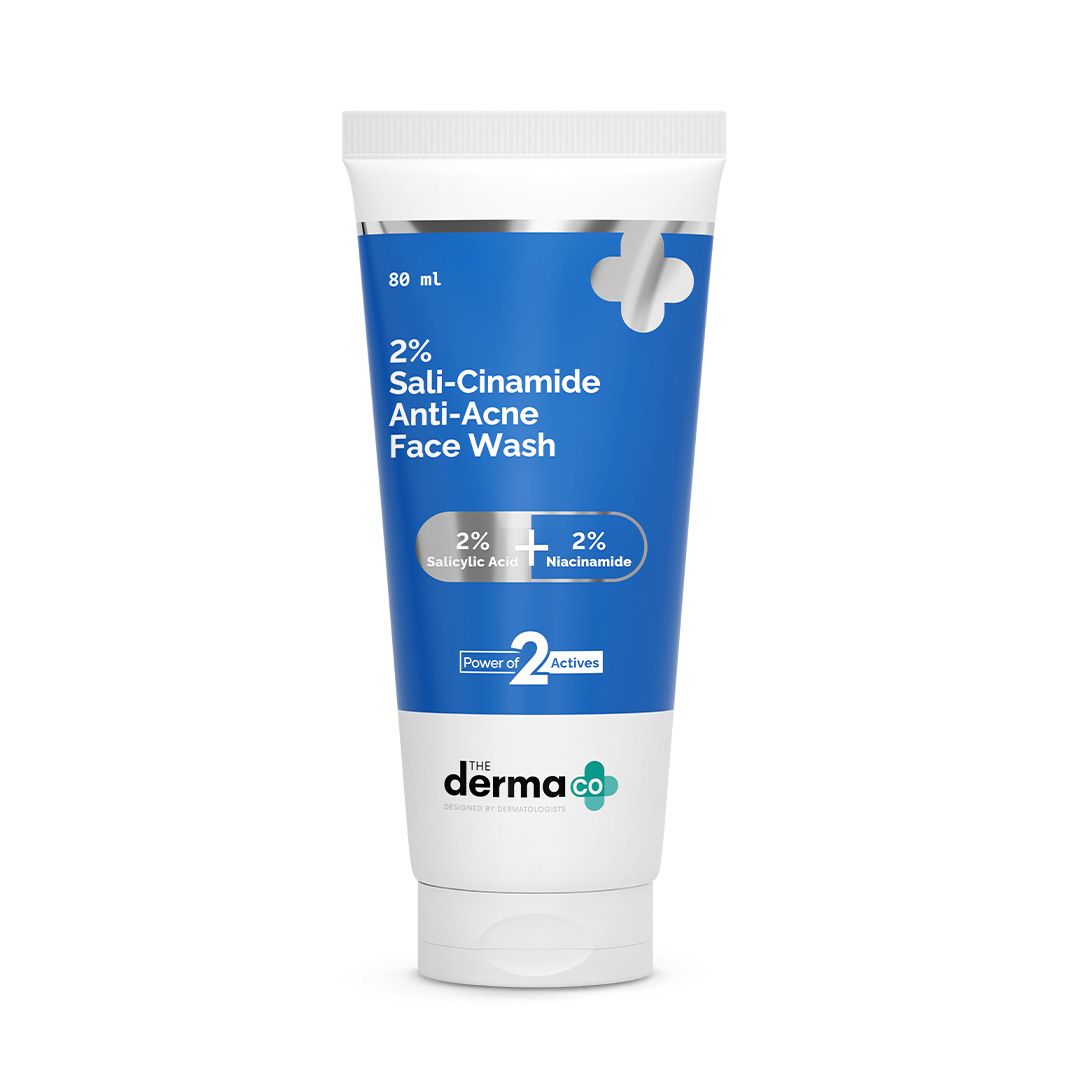 The Derma Co 2% Sali-Cinamide Anti-Acne Face Wash with 2% Salicylic Acid & 2% Niacinamide – photo 1