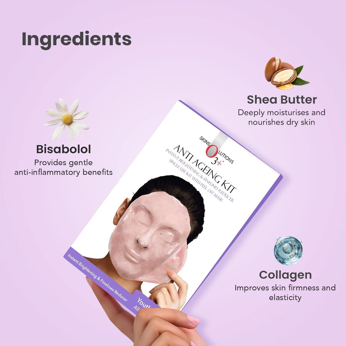 O3+ Anti Ageing Single Dose Facial Kit (45 g) – image 4