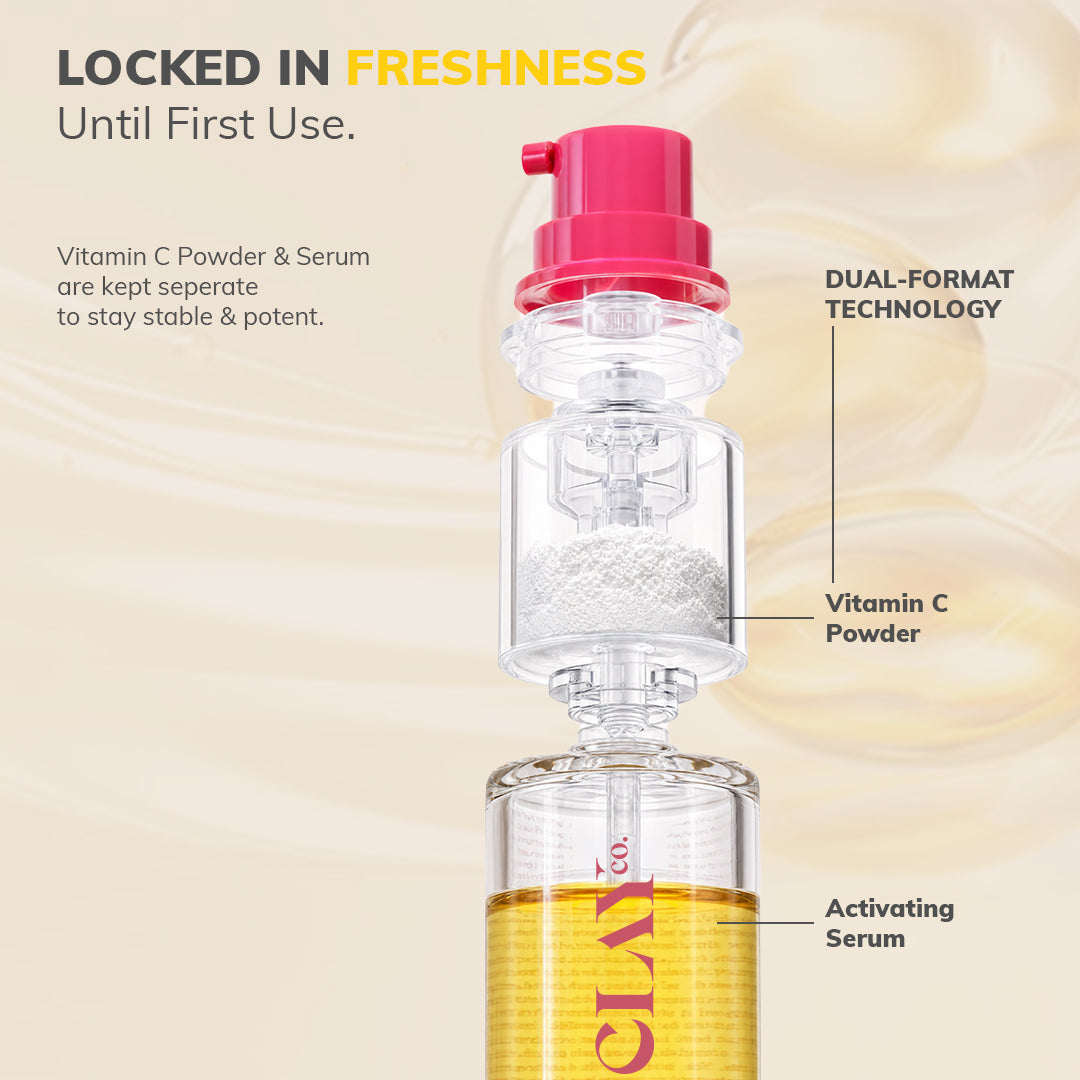 ClayCo Freshly Activated 10% Vitamin C Serum – photo 2