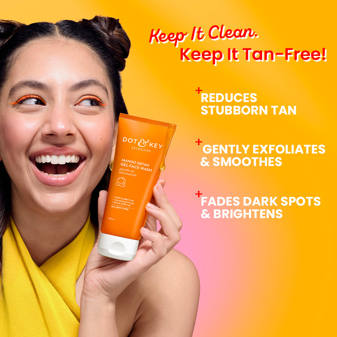 Dot & Key Mango Detan Gel Face Wash (100ml) – photo 4