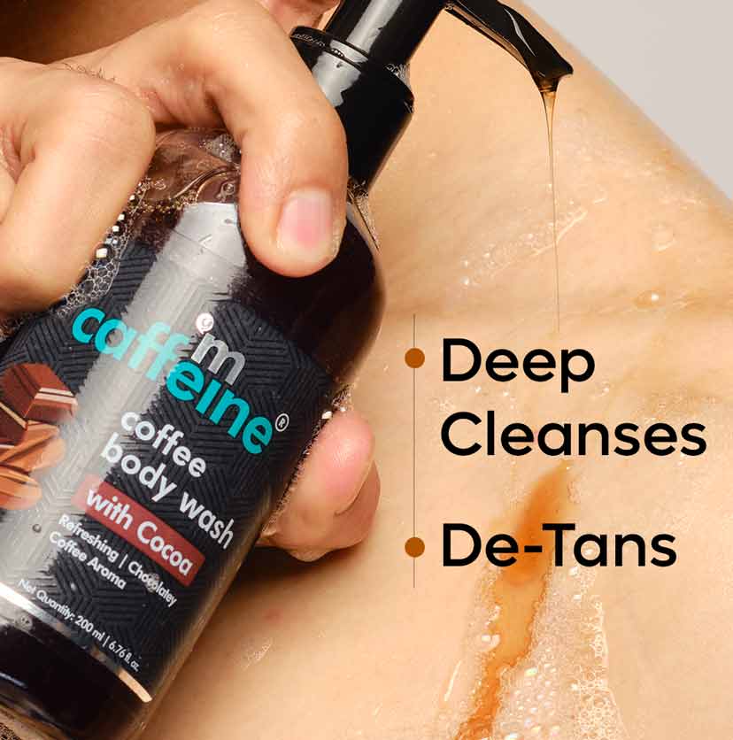 mCaffeine Coffee Body Wash with Cocoa (De-Tan) – photo 3