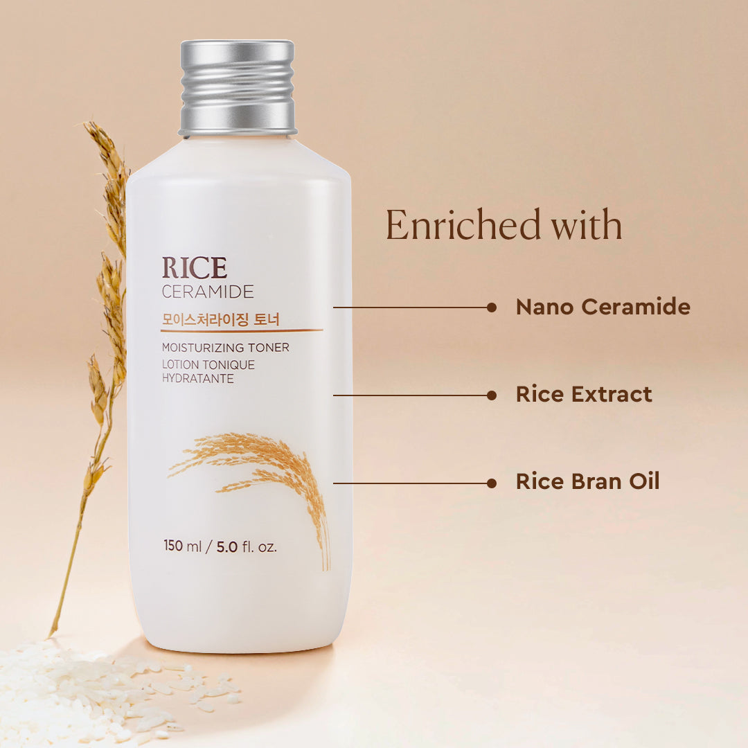 The Face Shop Rice & Ceramide Moisturizing Toner (70ml) – photo 3