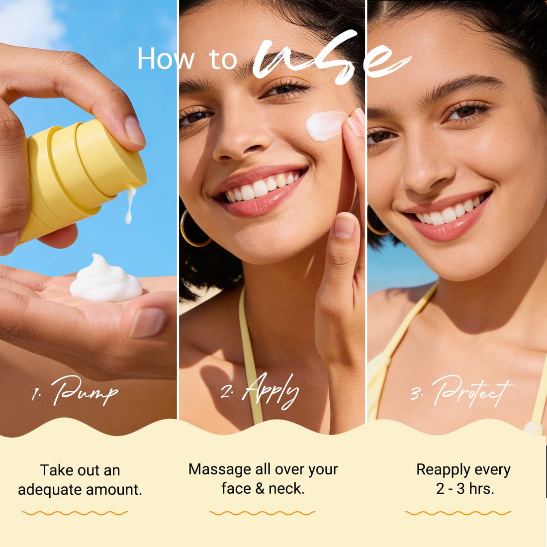 Aqualogica Glow+ Dewy Sunscreen SPF 50+ PA++++ with Papaya & Vitamin C (50g) – photo 6