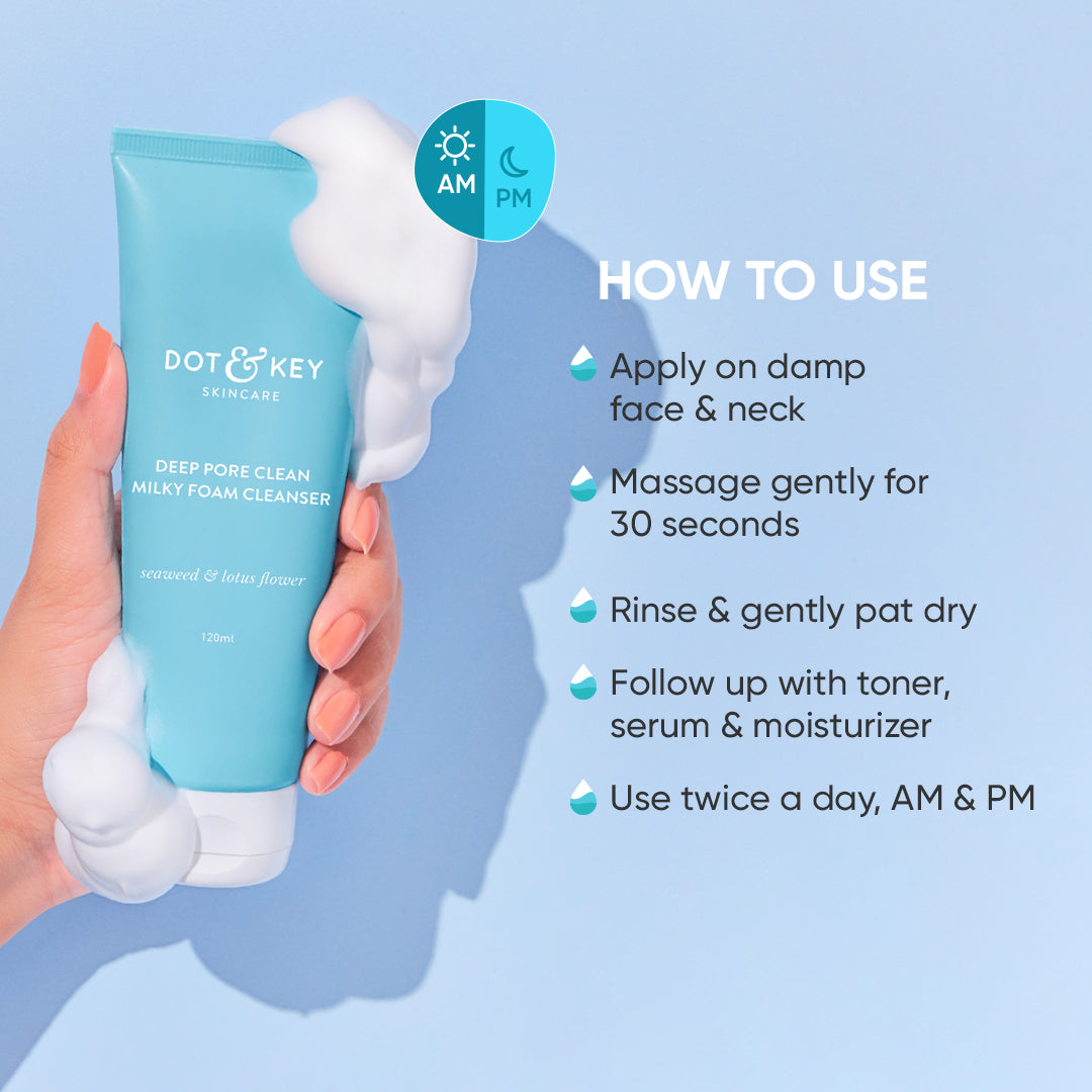 Dot & Key DEEP PORE Face Wash (100ml) – photo 5