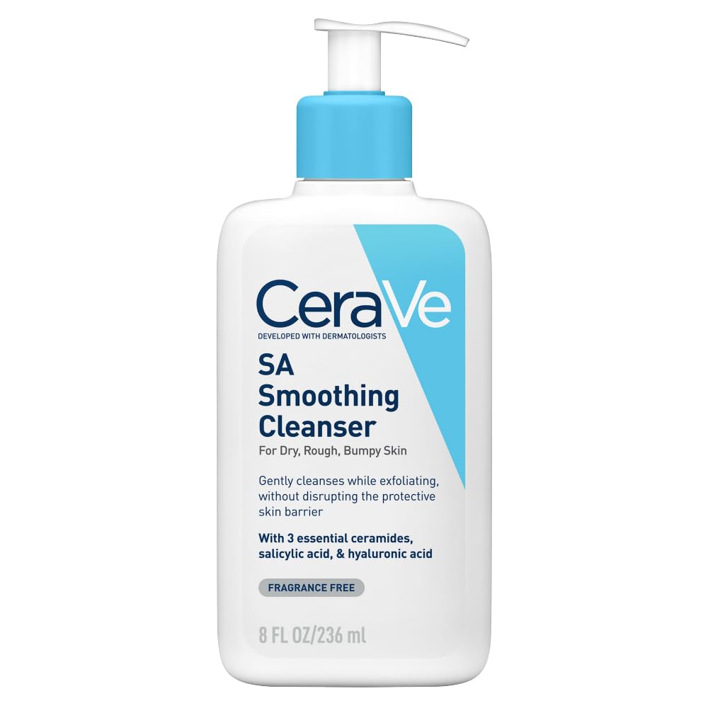 CeraVe SA Smoothing Cleanser for Dry, Rough & Bumpy Skin