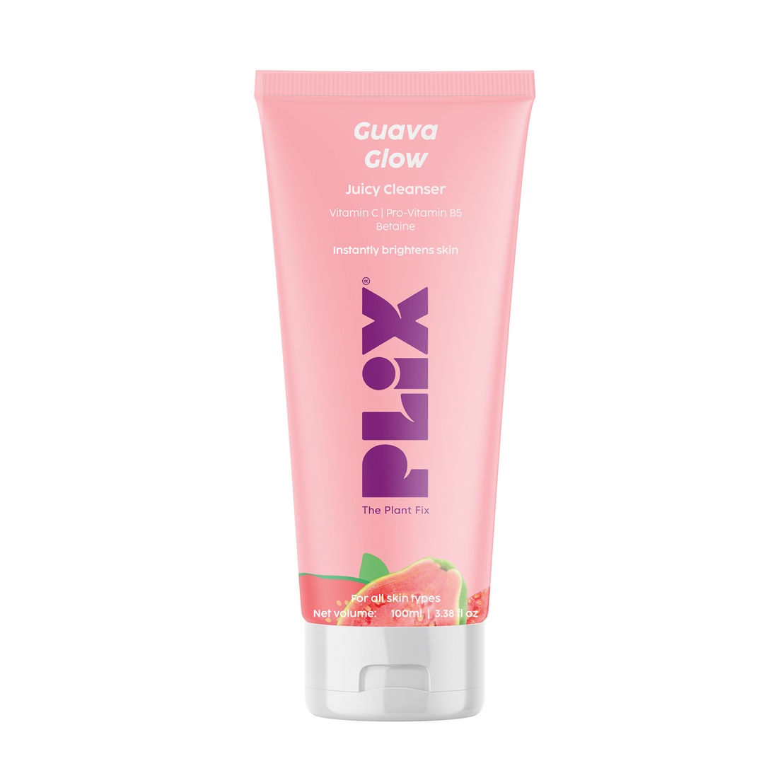 Plix Guava Glow Juicy Cleanser (100ml) – photo 1