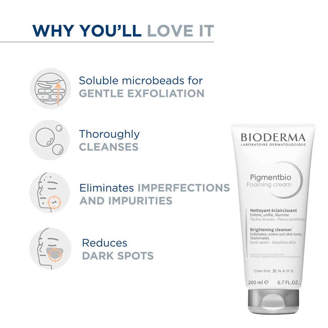 Bioderma Pigmentbio Foaming Cream Brightening Exfoliating Cleanser – photo 4