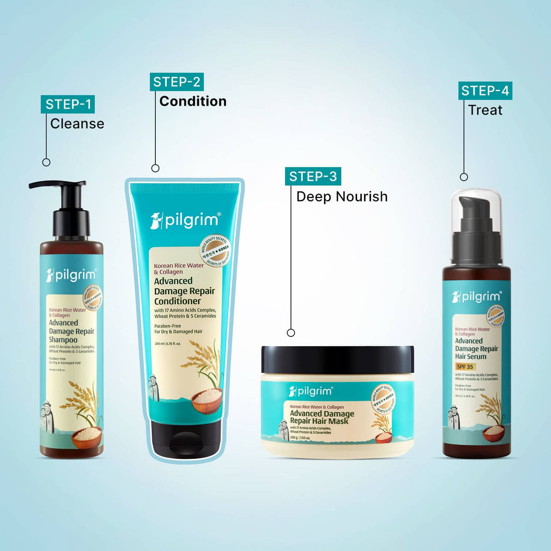 Pilgrim Korean Rice Conditioner (200ml) – photo 5
