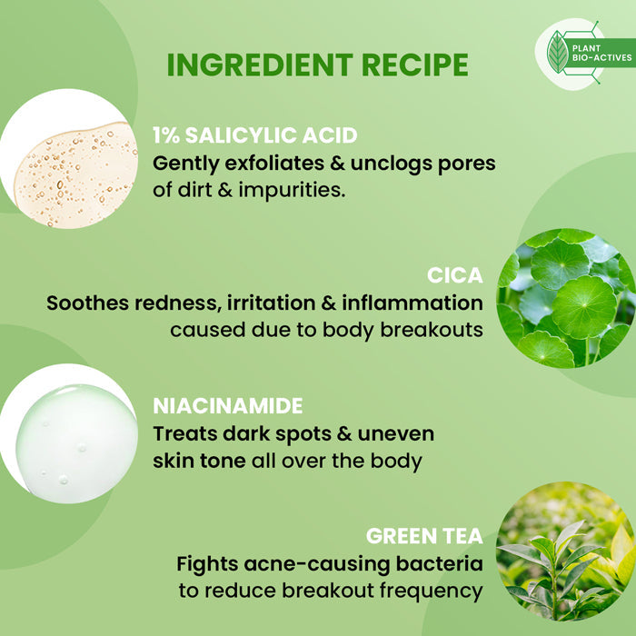 Dot & Key Cica + 1% Salicylic Acid Exfoliating Shower Gel - 250 ml – photo 3