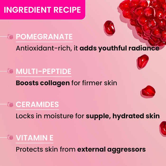 Dot & Key Pomegranate + Multi-Peptide Anti Ageing Moisturizer SPF 30 (60 ml) – photo 4
