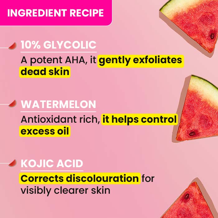 Dot & Key Watermelon & 10% Glycolic Super Glow Face Serum (30 ml) – photo 5
