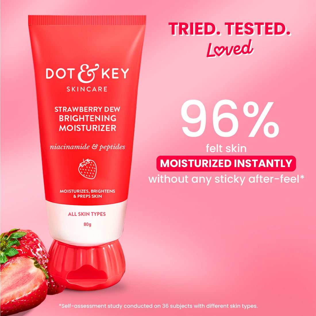 Dot & Key Strawberry Dew Do-It-All Moisturizer (80g) – photo 5