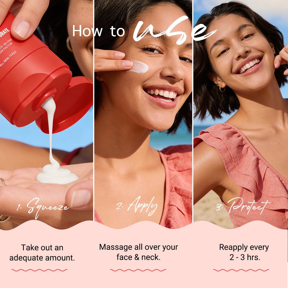 Aqualogica Detan+ Dewy Gel Sunscreen SPF 50+ PA++++ with 2% Kojic-Hyaluron Complex & Cherry Tomato (50g) – photo 5