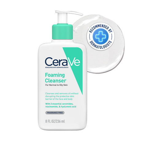 CeraVe Foaming Cleanser for Normal to Oily Skin