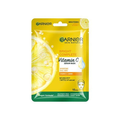 Garnier Skin Naturals Bright Complete Vitamin C Serum Sheet Mask