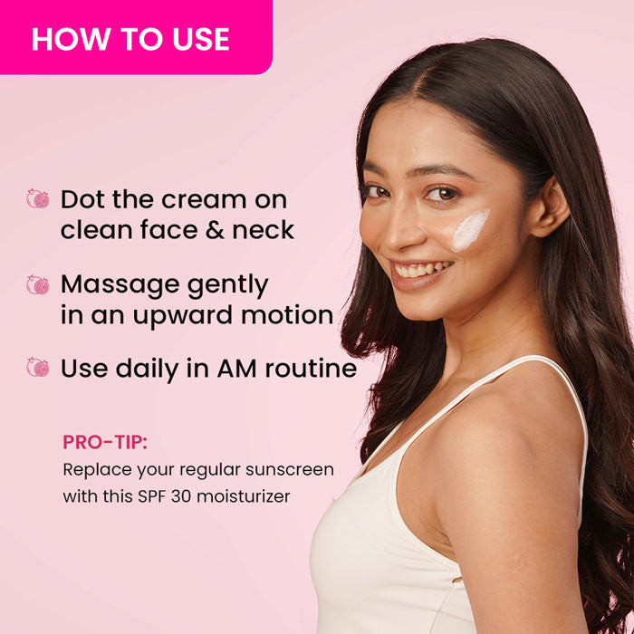 Dot & Key Pomegranate + Multi-Peptide Anti Ageing Moisturizer SPF 30 (60 ml) – photo 5