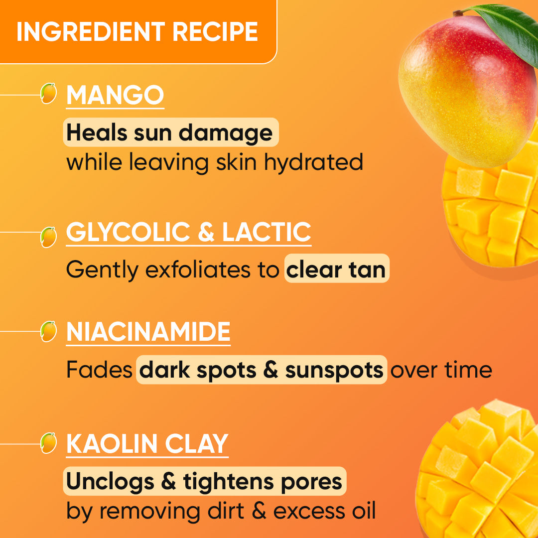 Dot & Key Mango Detan Clay Mask - 85 g