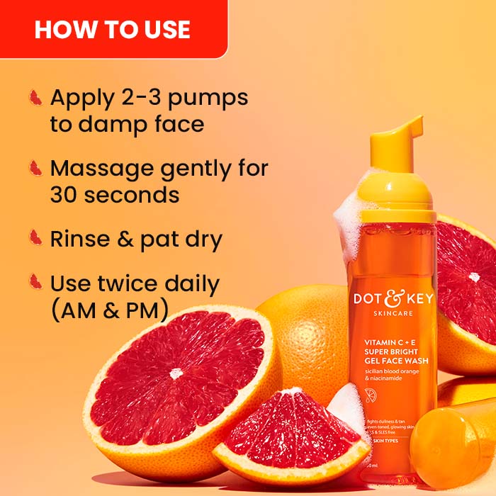 Dot & Key Vitamin C Super Bright Face Wash (80 ml) – photo 7