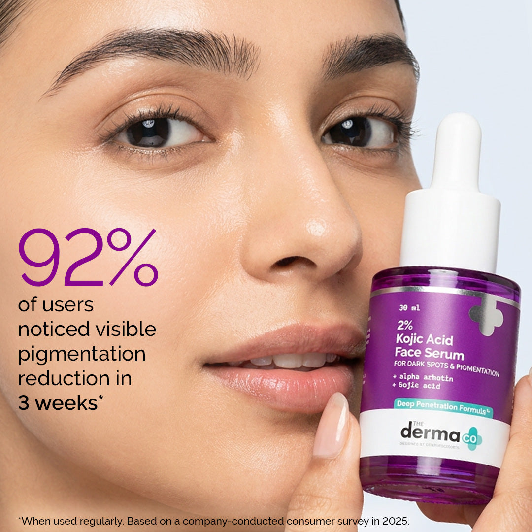 The Derma Co 2% Kojic Acid Face Serum with 1% Alpha Arbutin & Niacinamide (30 ml) – photo 2