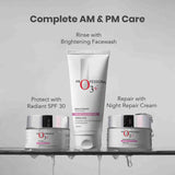 O3+ Brightening Face Wash with Cucumber & Aloe Vera Extract