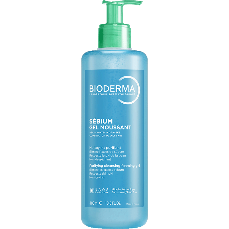 Bioderma Sébium Gel Moussant Purifying Cleansing Foaming Gel (for Combination to Oily Skin)