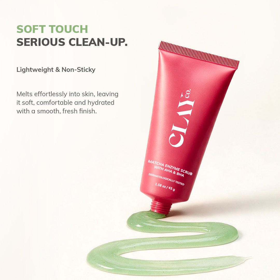ClayCo Matcha Enzyme Scrub (45g) – photo 7