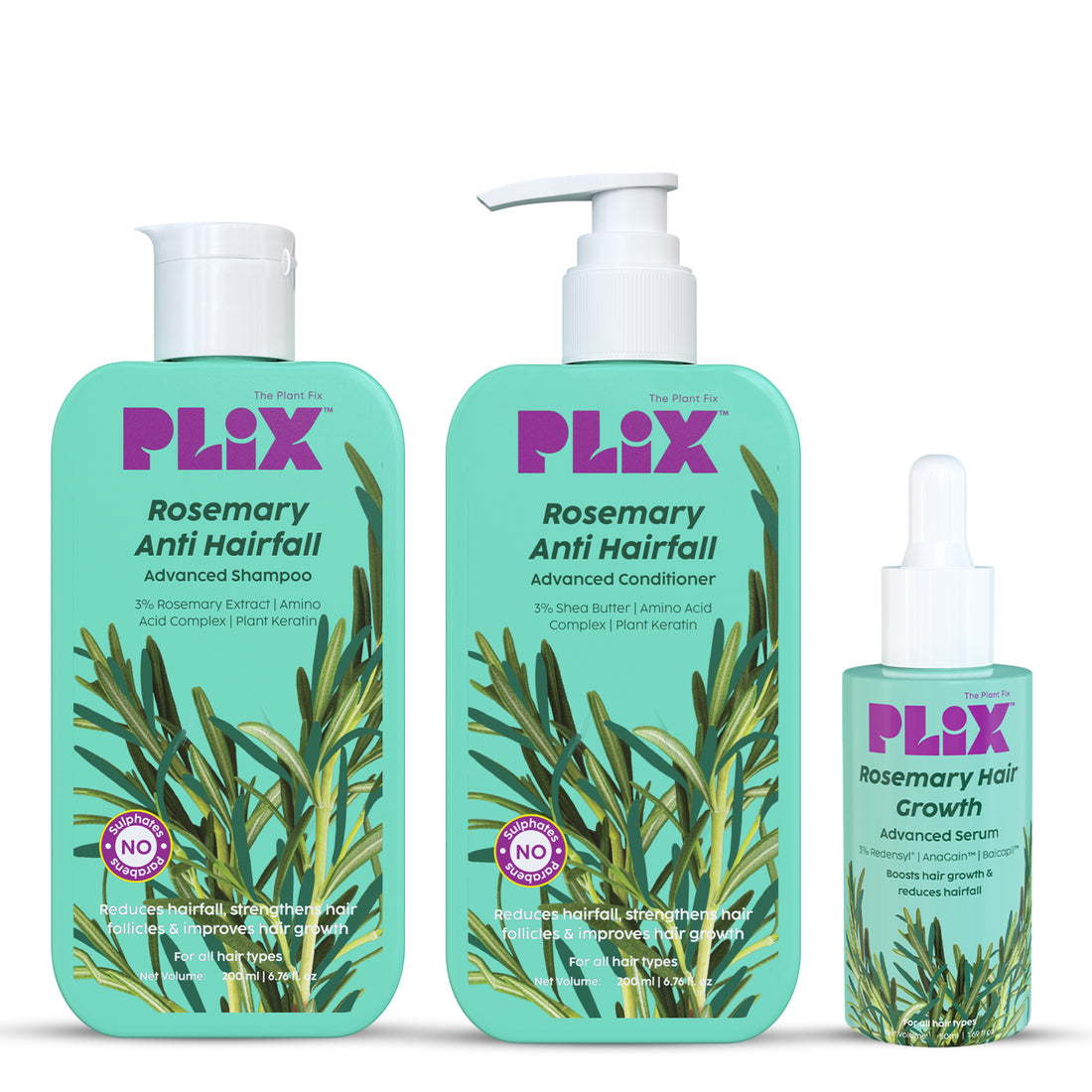 Plix Rosemary Shampoo (200ml) – photo 4