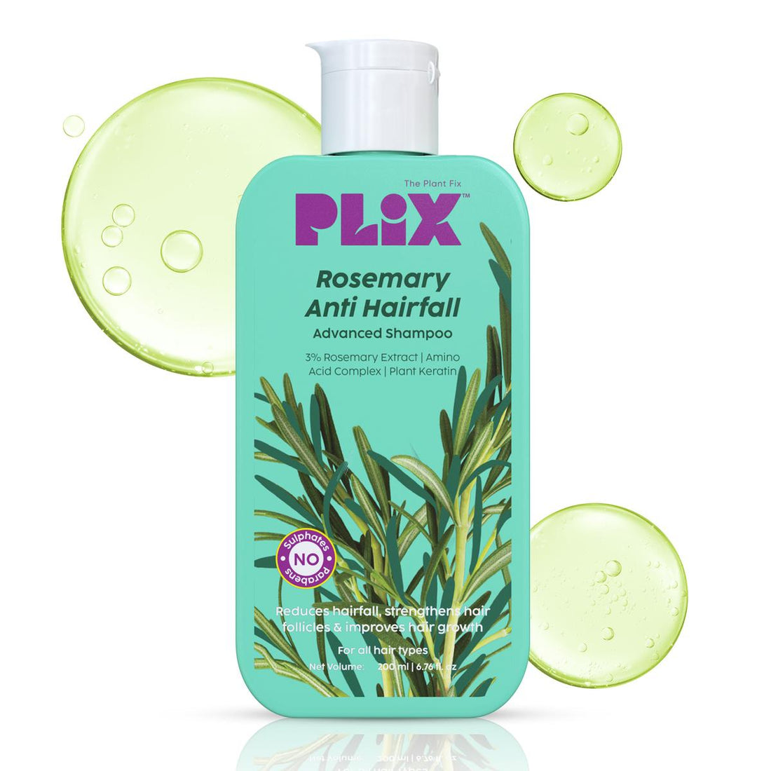 Plix Rosemary Shampoo (200ml) – photo 1