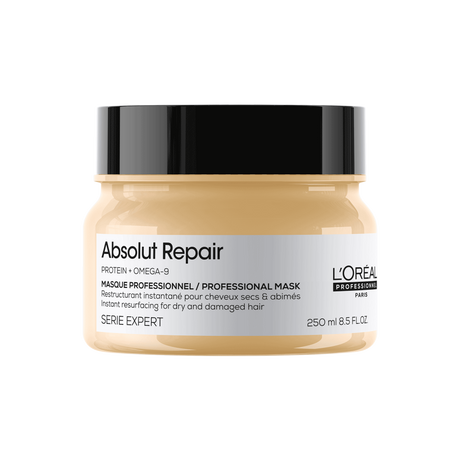 L'Oréal Professionnel Serie Expert Absolut Repair Mask for Dry & Damaged Hair (with Protein & Omega-9) (250ml)