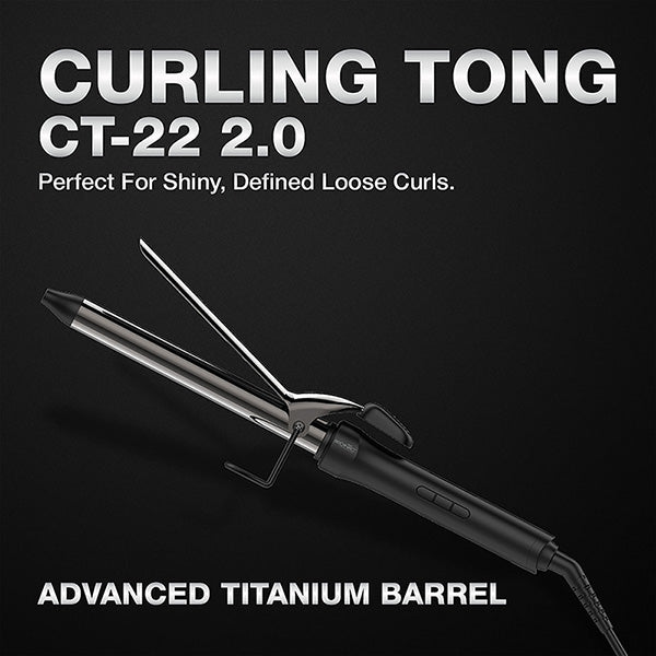 Ikonic Professional Curling Tong 2.0 with Advanced Titanium Barrel – image 2