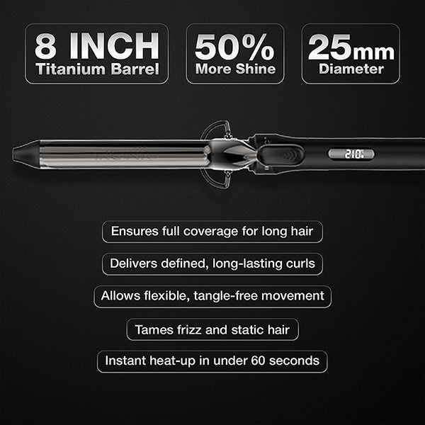 Ikonic Professional Curling Tong 2.0 with Advanced Titanium Barrel – image 9