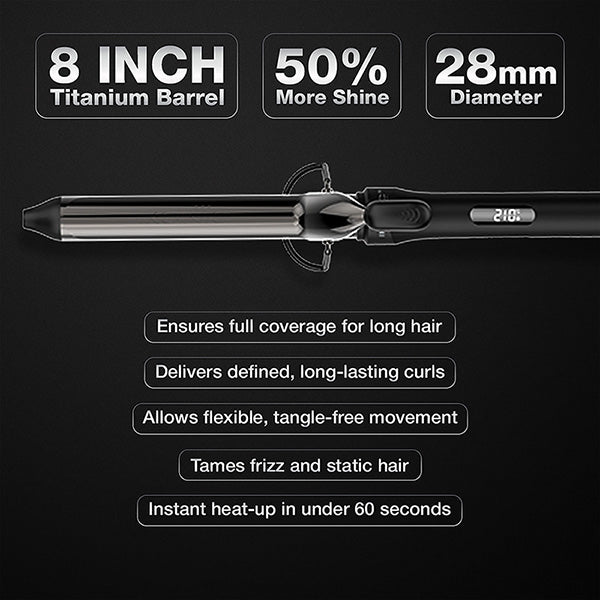 Ikonic Professional Curling Tong 2.0 with Advanced Titanium Barrel – image 12
