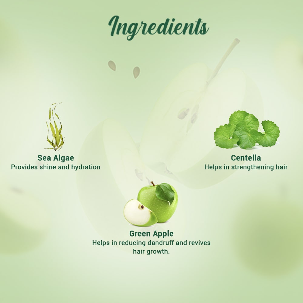 Biotique Bio Green Apple Shampoo – photo 4