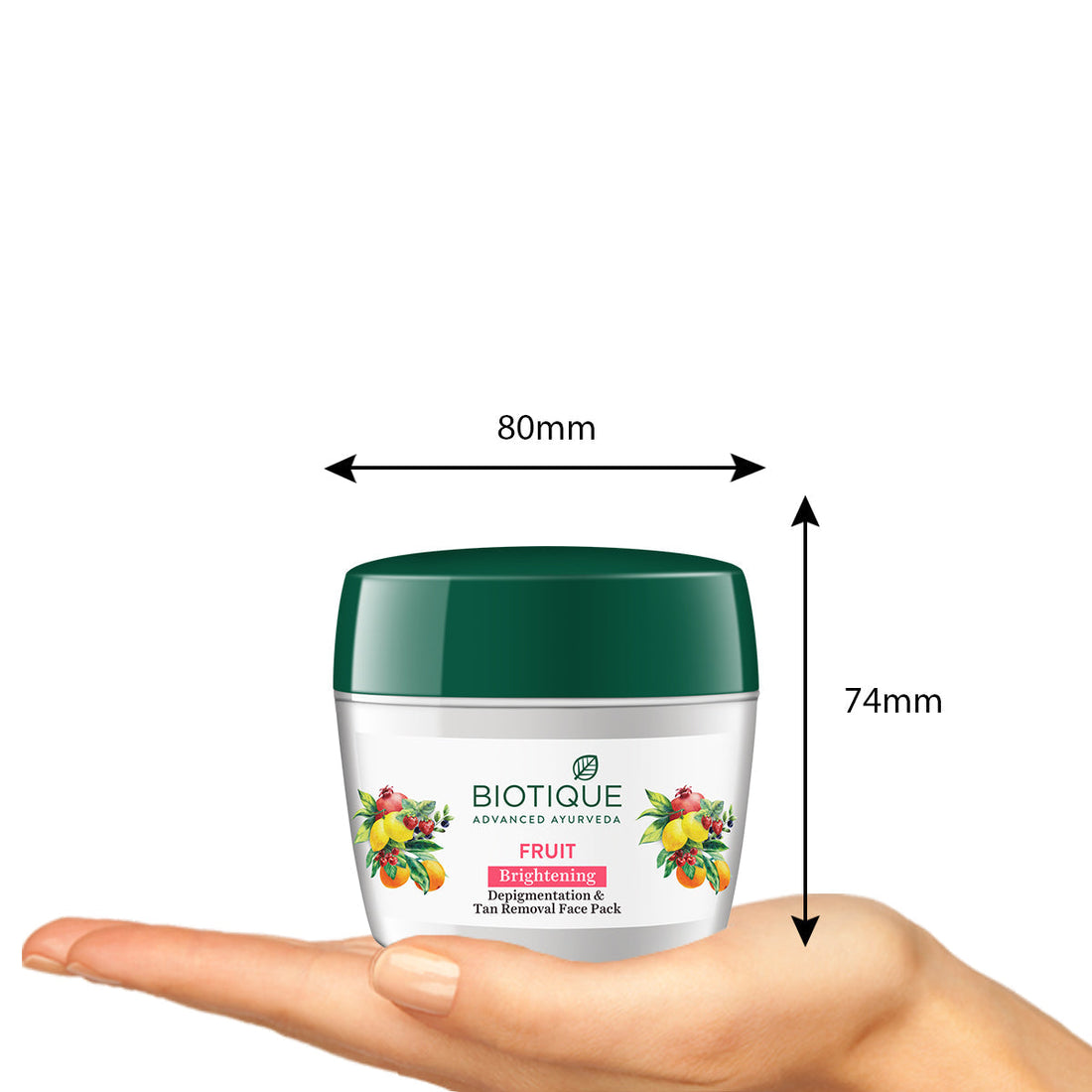 Biotique Bio Fruit Brightening Depigmentation & Tan Removal Face Pack – photo 5