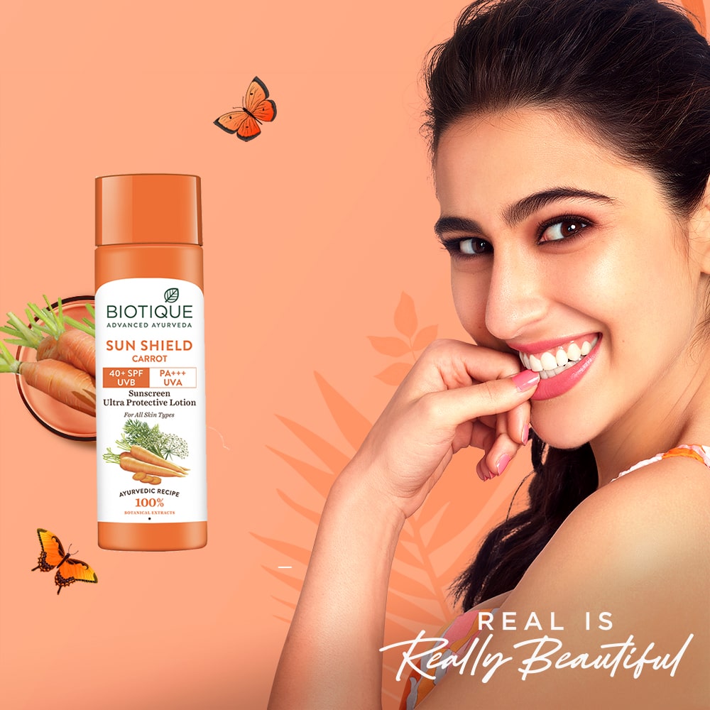 Biotique Bio Carrot Sunscreen (120ml) – photo 3